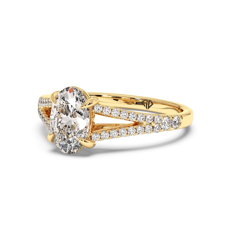 18K Yellow Gold Felicity Engagement Ring