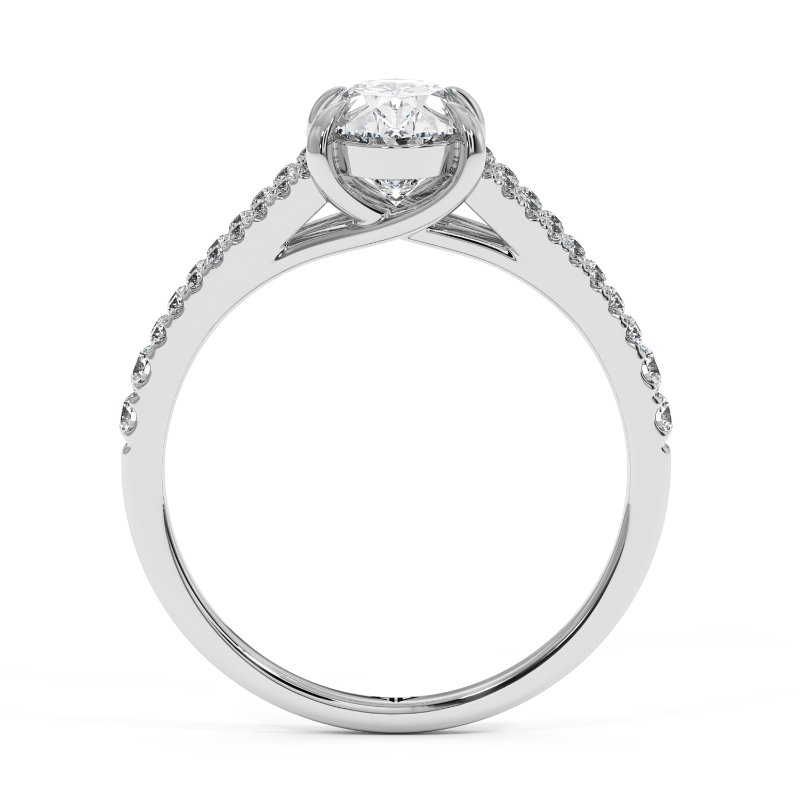 18K White Gold Felicity Engagement Ring