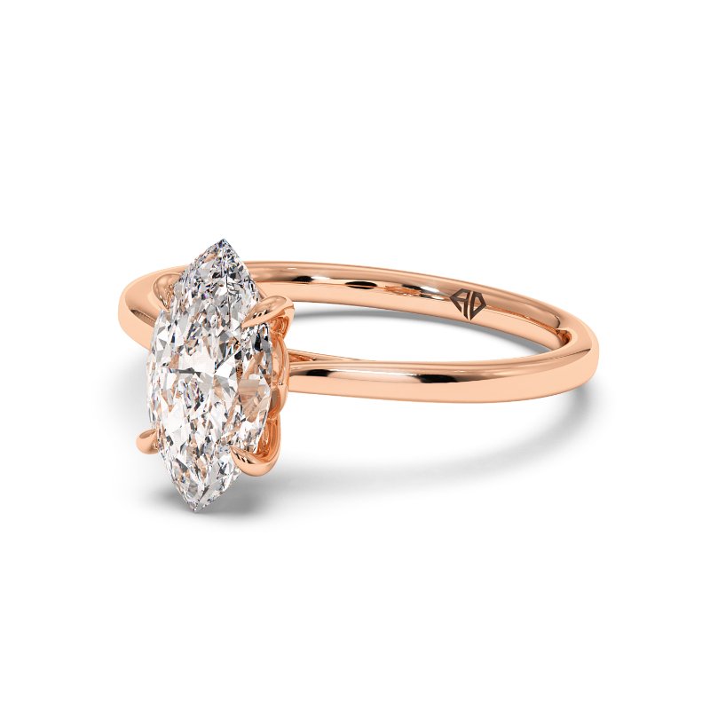 18K Rose Gold Elodie Engagement Ring