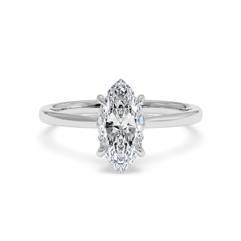 18K White Gold Elodie Engagement Ring