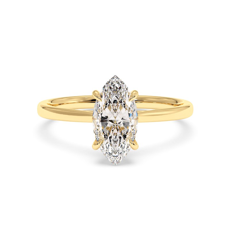 18K White Gold Elodie Engagement Ring
