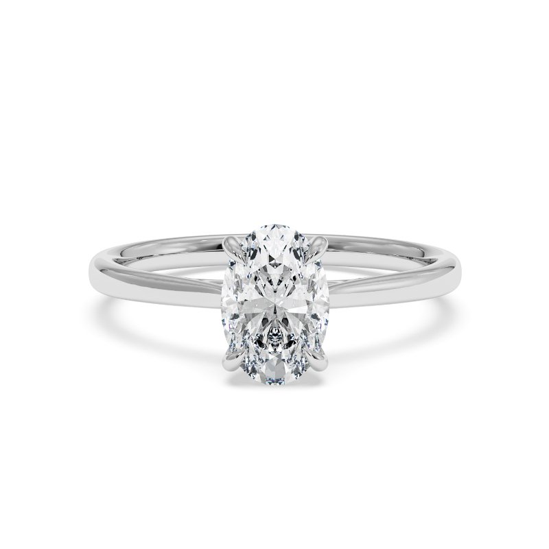 18K White Gold Elodie Engagement Ring