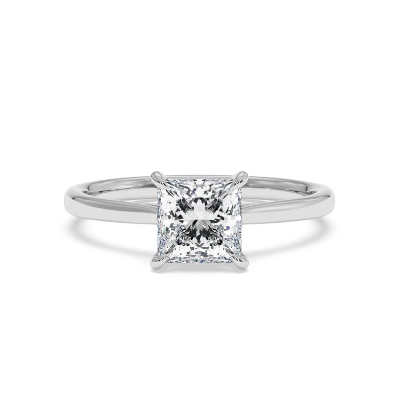 18K White Gold Elodie Engagement Ring