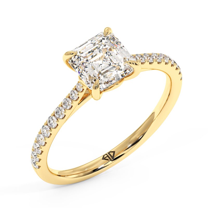 18K Yellow Gold Avalyn Engagement Ring