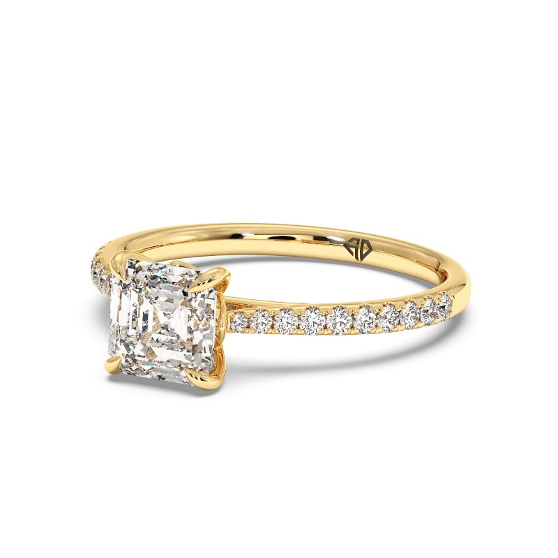 18K Yellow Gold Avalyn Engagement Ring