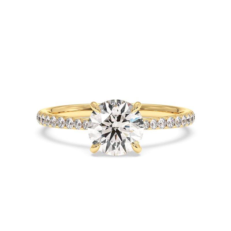 18K Yellow Gold Avalyn Engagement Ring