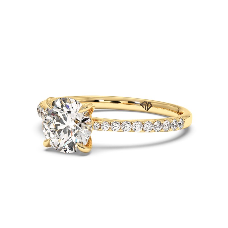 18K Yellow Gold Avalyn Engagement Ring