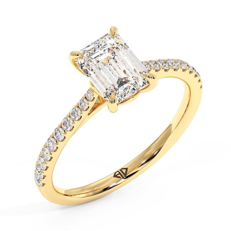 18K Yellow Gold Avalyn Engagement Ring
