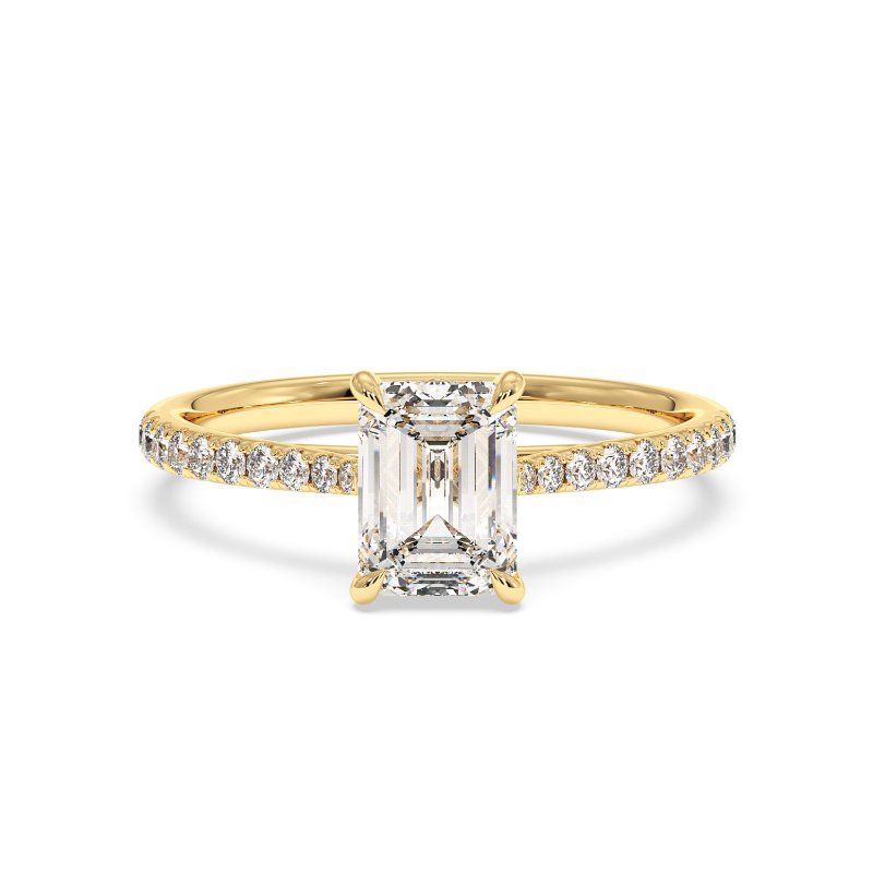 18K Yellow Gold Avalyn Engagement Ring