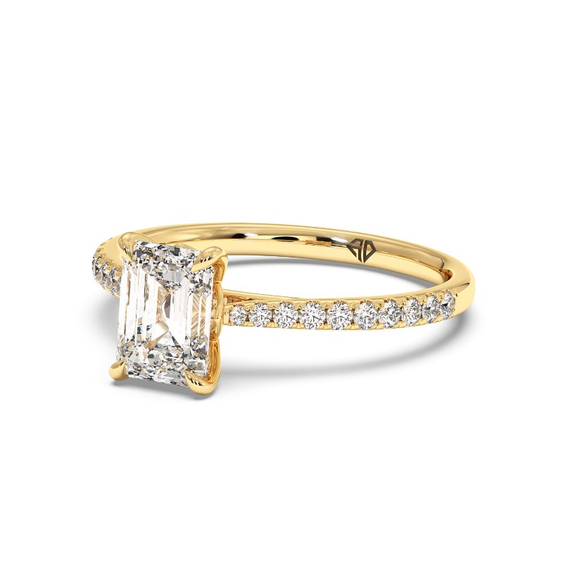 18K Yellow Gold Avalyn Engagement Ring