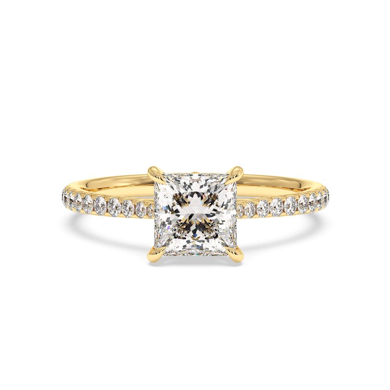 18K Yellow Gold Avalyn Engagement Ring