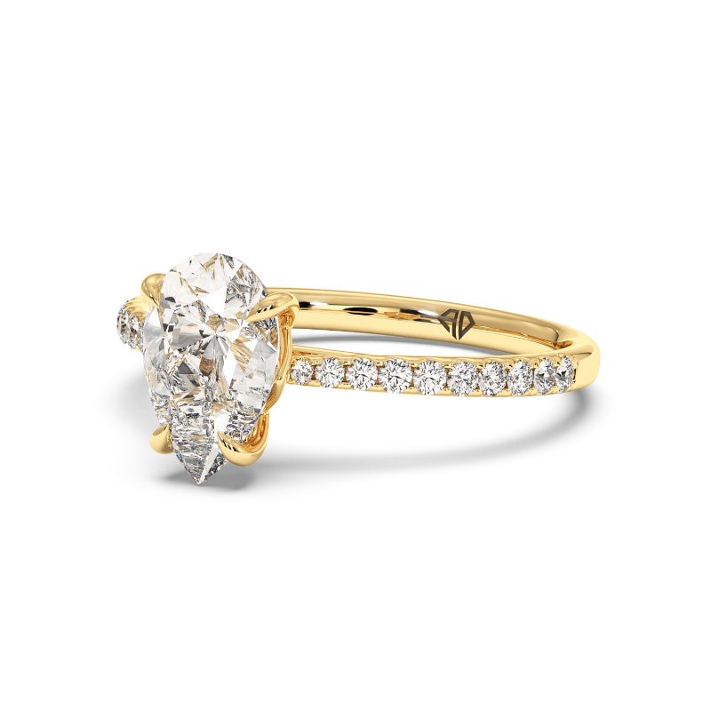 18K Yellow Gold Avalyn Engagement Ring