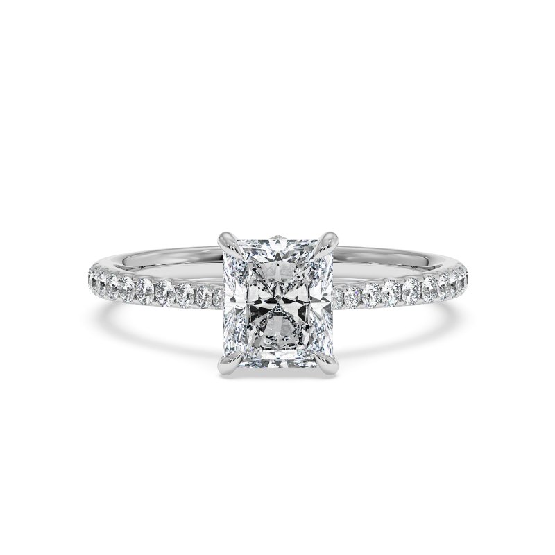 18K White Gold Avalyn Engagement Ring