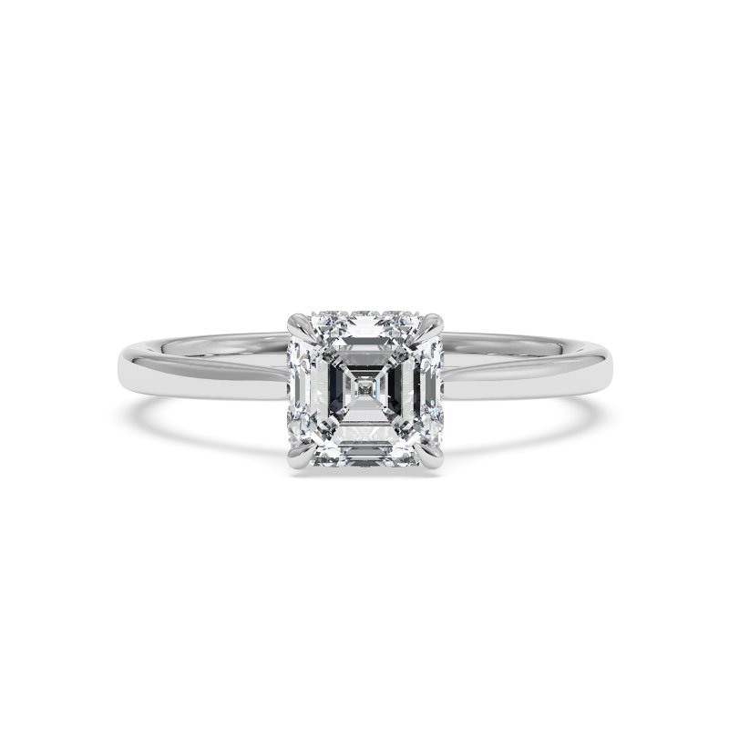 18K White Gold Aaliyah Engagement Ring