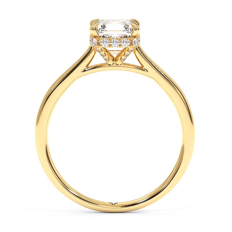 18K Yellow Gold Aaliyah Engagement Ring