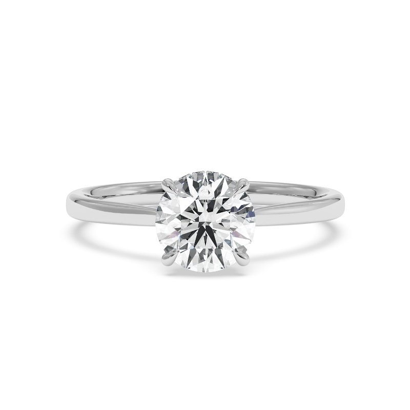 18K White Gold Aaliyah Engagement Ring