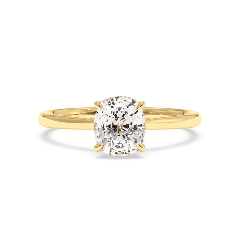 18K White Gold Aaliyah Engagement Ring