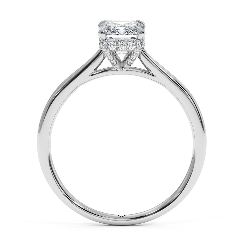 18K White Gold Aaliyah Engagement Ring