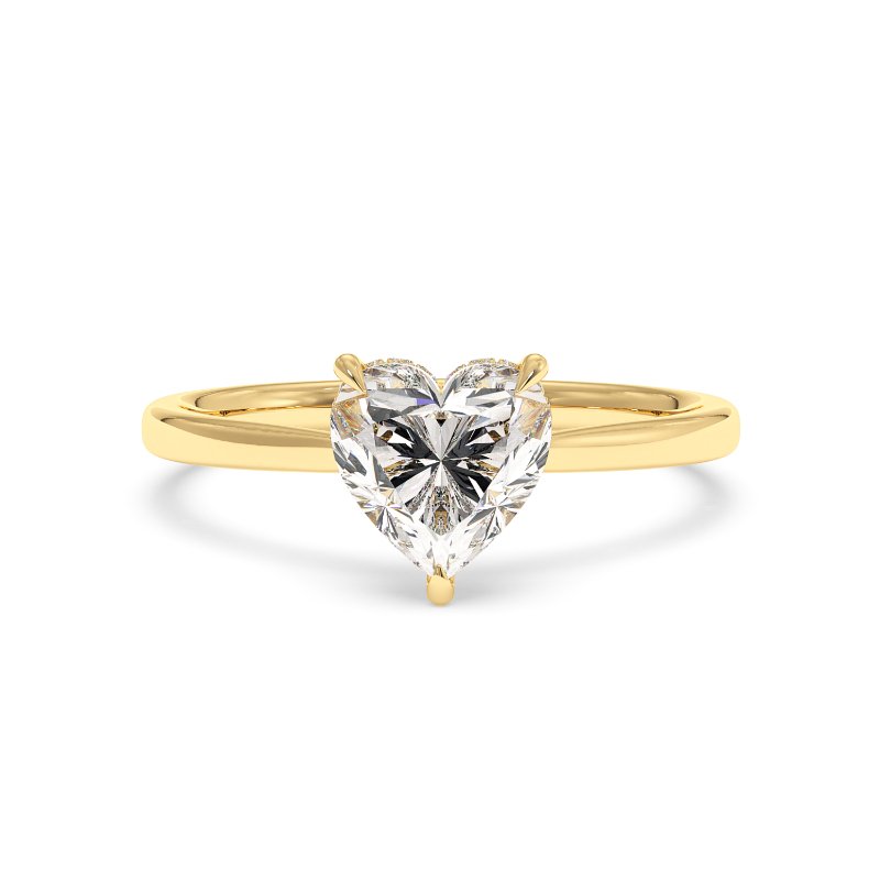 18K White Gold Aaliyah Engagement Ring