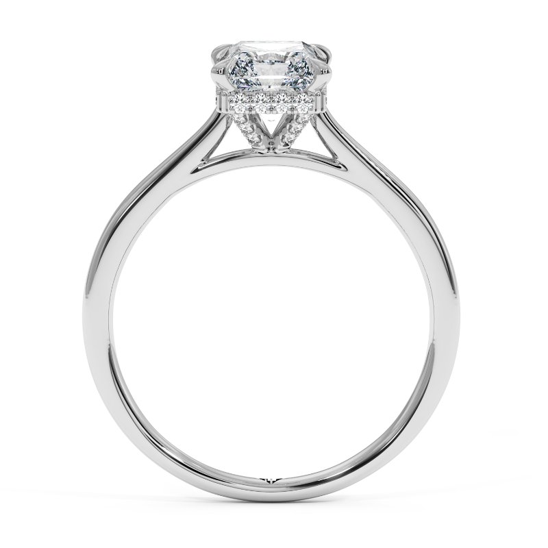 18K White Gold Aaliyah Engagement Ring