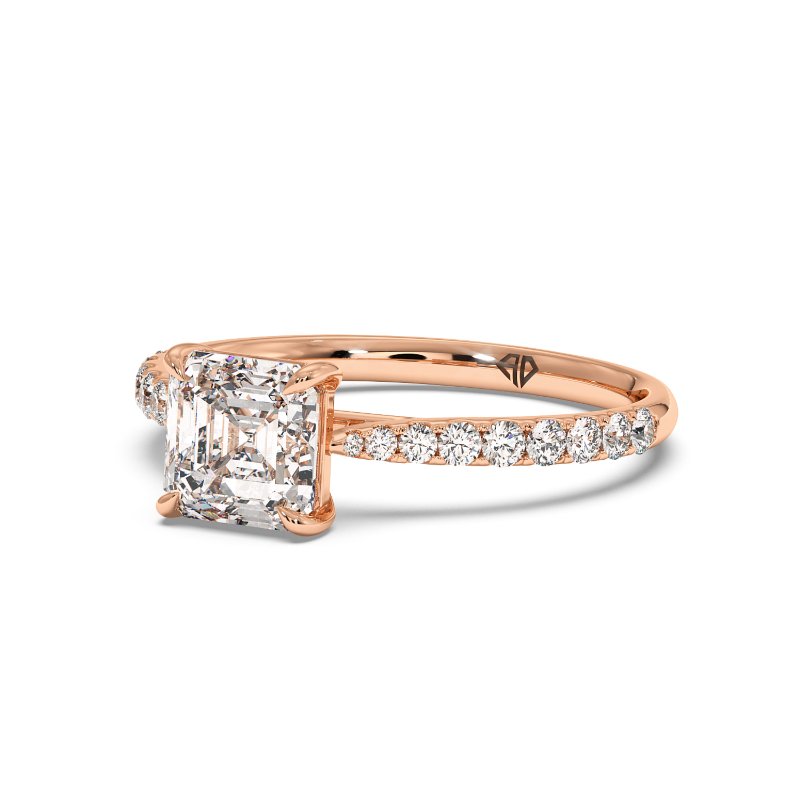 18K Rose Gold Juliette Engagement Ring