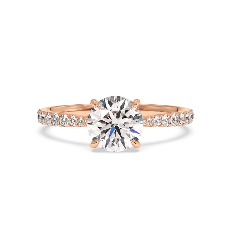 18K Rose Gold Juliette Engagement Ring
