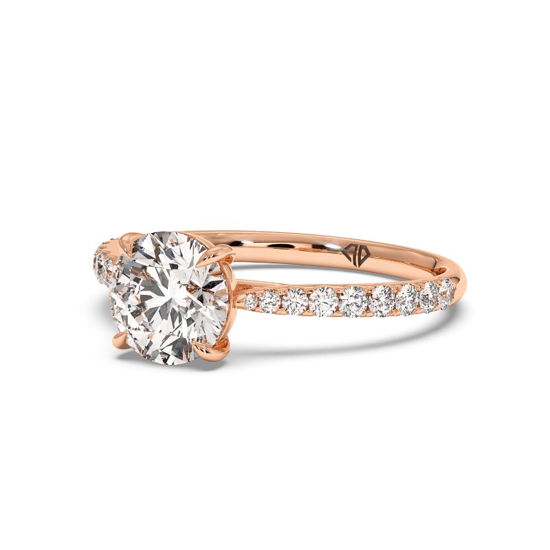 18K Rose Gold Juliette Engagement Ring