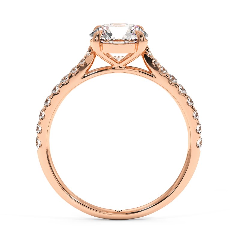 18K Rose Gold Juliette Engagement Ring
