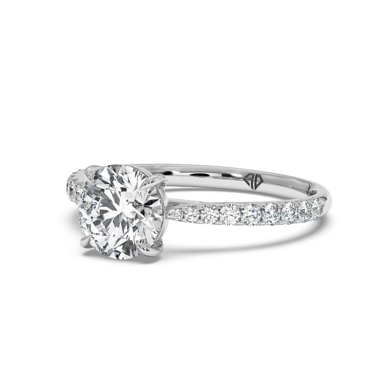 18K White Gold Juliette Engagement Ring