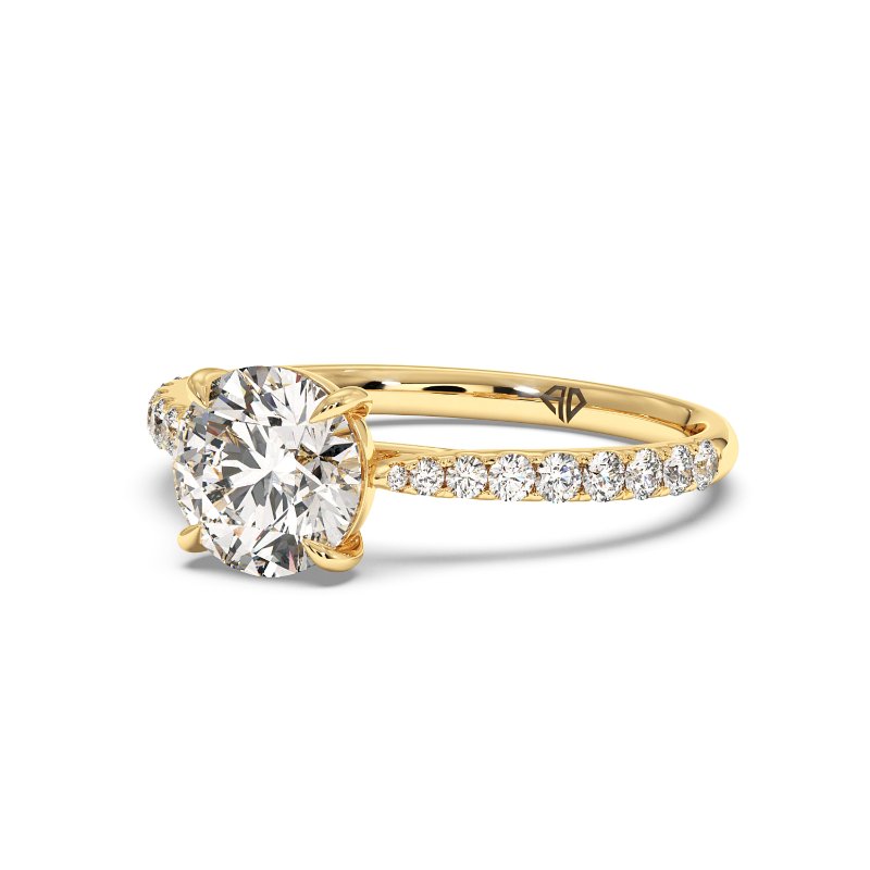 18K Yellow Gold Juliette Engagement Ring