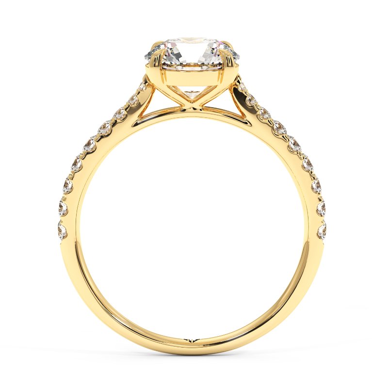 18K Yellow Gold Juliette Engagement Ring