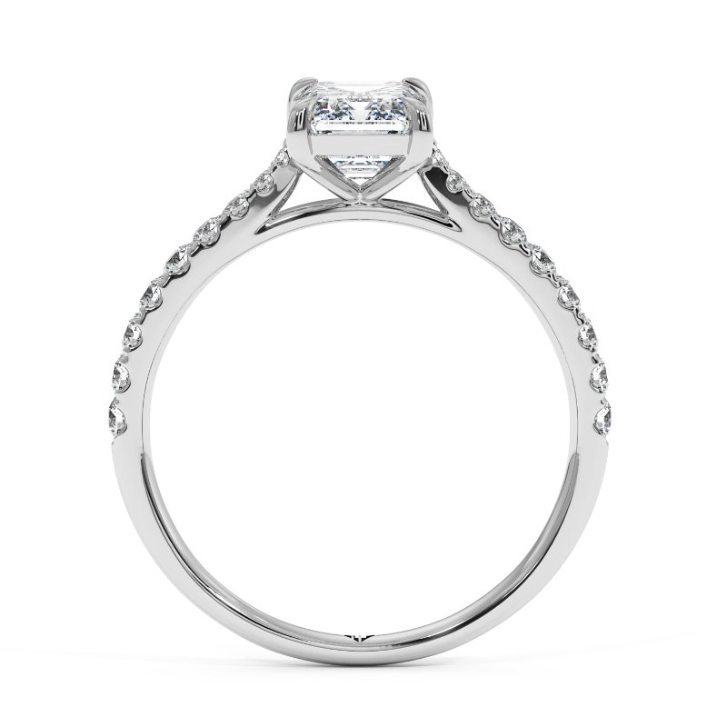 18K White Gold Juliette Engagement Ring