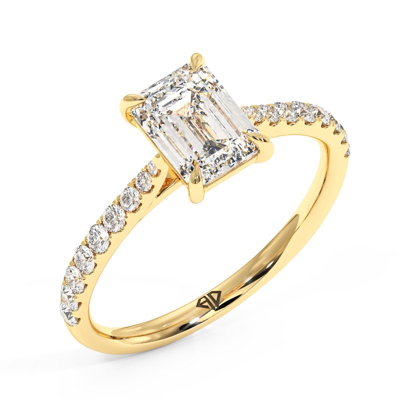 18K Yellow Gold Juliette Engagement Ring