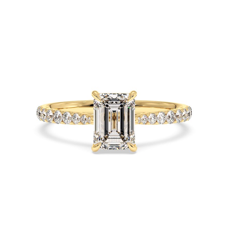 18K Yellow Gold Juliette Engagement Ring