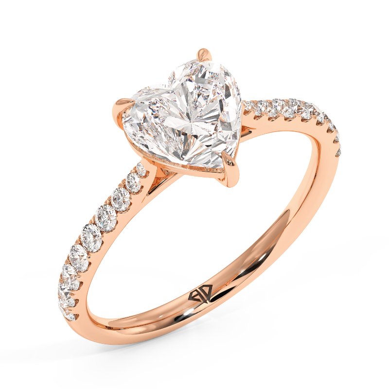 18K Rose Gold Juliette Engagement Ring