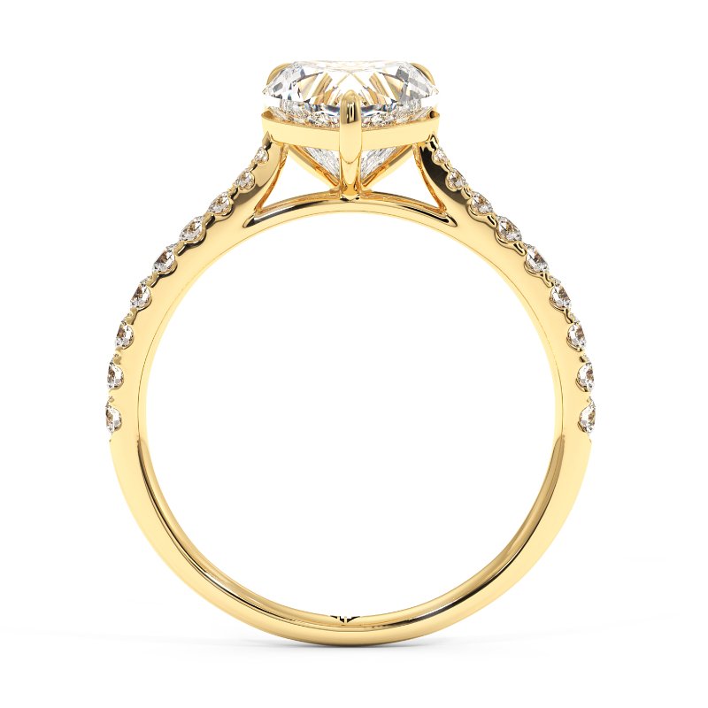 18K Yellow Gold Juliette Engagement Ring