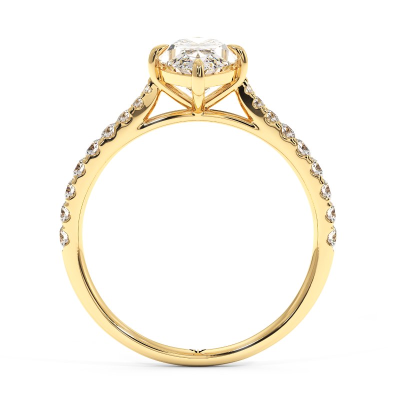 18K Yellow Gold Juliette Engagement Ring