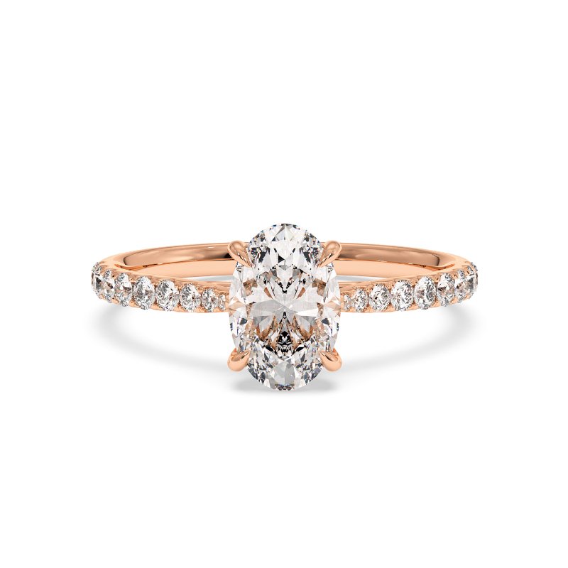 18K Rose Gold Juliette Engagement Ring