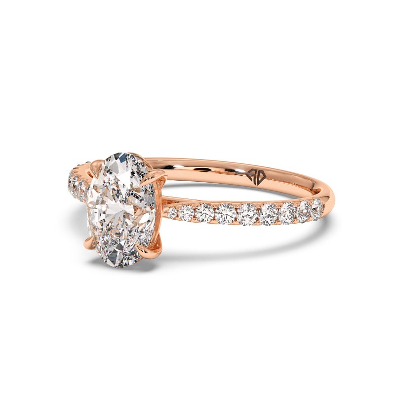 18K Rose Gold Juliette Engagement Ring