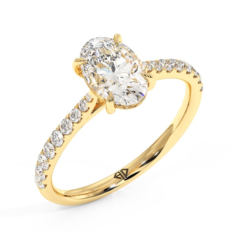 18K Yellow Gold Juliette Engagement Ring