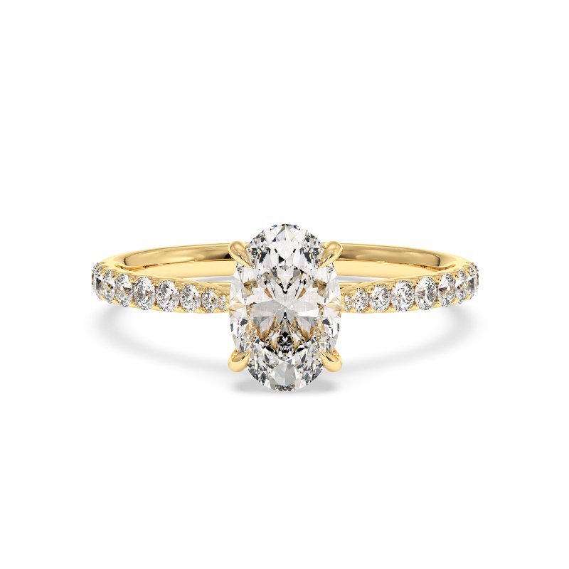 18K Yellow Gold Juliette Engagement Ring