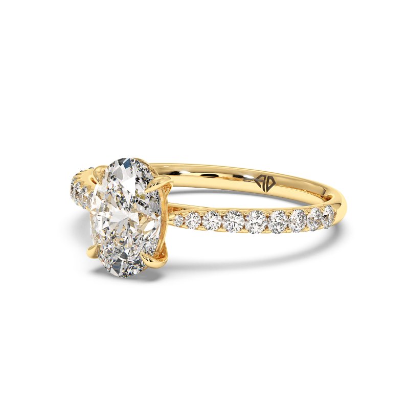 18K Yellow Gold Juliette Engagement Ring