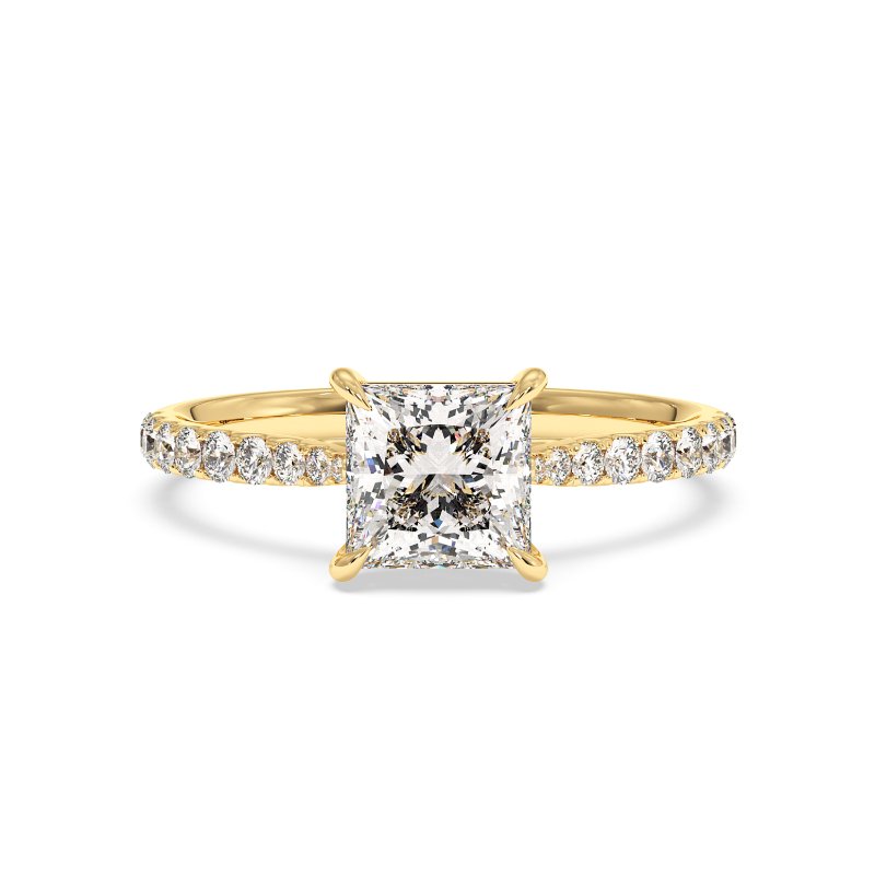18K Yellow Gold Juliette Engagement Ring