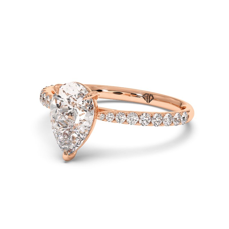 18K Rose Gold Juliette Engagement Ring