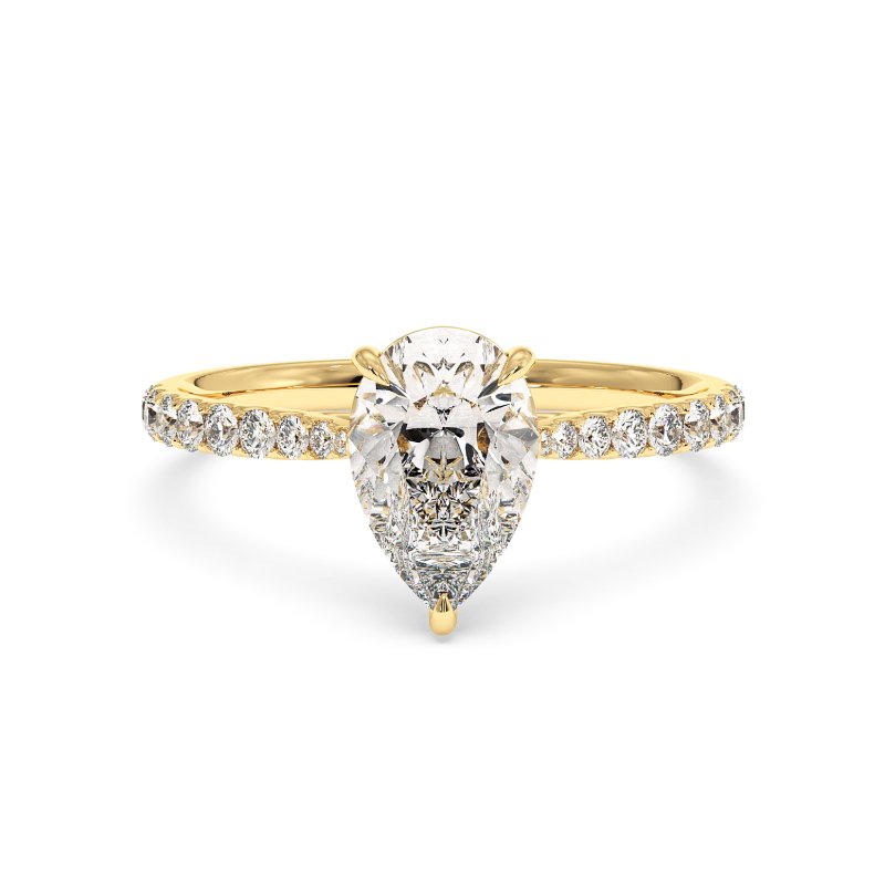 18K Yellow Gold Juliette Engagement Ring