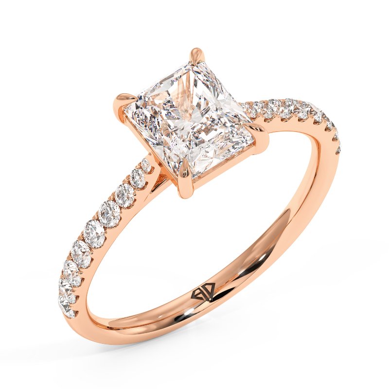 18K Rose Gold Juliette Engagement Ring