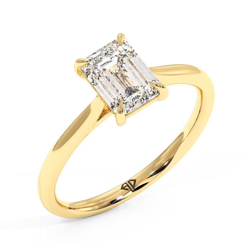 18K Yellow Gold Adeline Engagement Ring