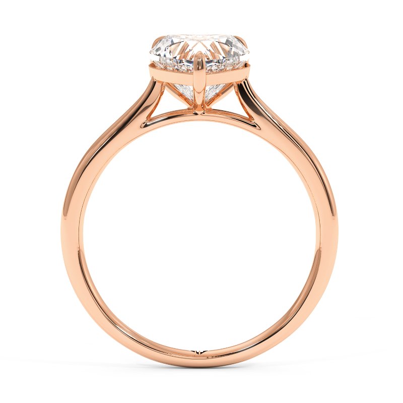 18K Rose Gold Adeline Engagement Ring