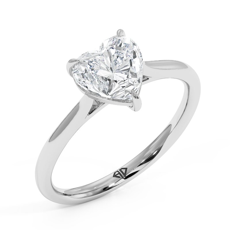18K White Gold Adeline Engagement Ring