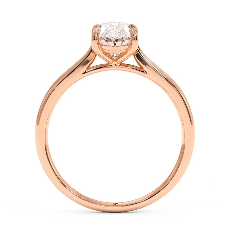 18K Rose Gold Adeline Engagement Ring